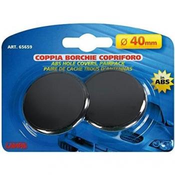 Coppia Borchie Copriforo ABS 40 mm