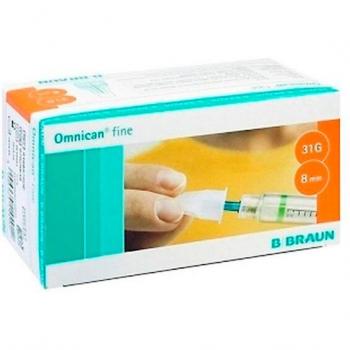 Omnican Fine Point Pen Needle 31 Gauge x 8mm
