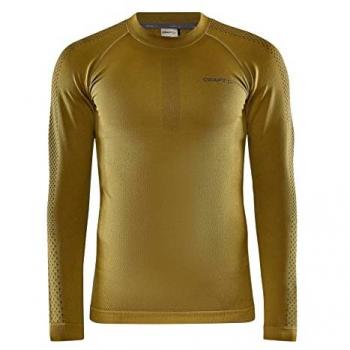 T-shirt Intimo Craft ADV Warm Intensity Verde a Maniche Lunghe