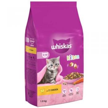 Whiskas Dry 2-12 Mth Kitten Chicken - 1.9KG
