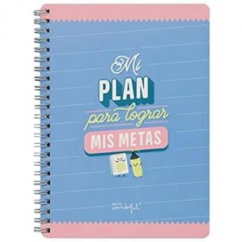 Mr. Wonderful - LIBRETA PEQUEÑA - MI PLAN PARA LOGRAR MIS METAS MR WONDERFUL WOA11051ES