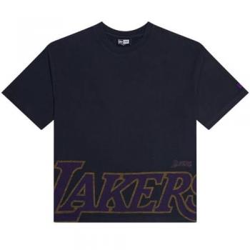 Los Angeles Lakers Oversized Shirt von New Era - Schwarz - XL