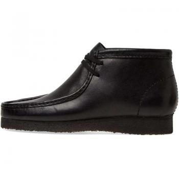 Botines de Piel Negra Clarks Originals Wallabee - Talla 41