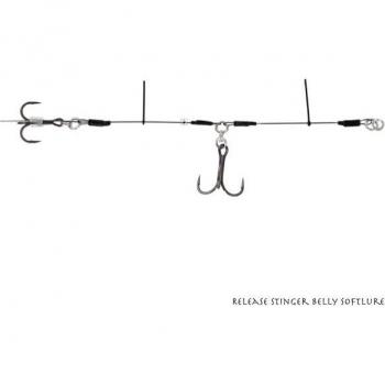 Westin 8cm Belly Release Stinger Soft Lure - 22.7kg Hook #6