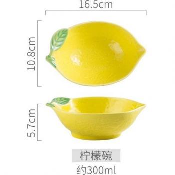 Red Lemon Delight Plate