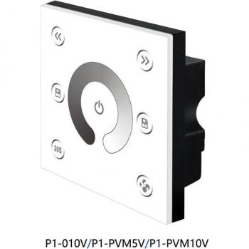 BC P1-PWM5V LED Touch Panel 0/1-10V Analog/PWM Controller für 2-Kanal LED Streifen DC12V-24V
