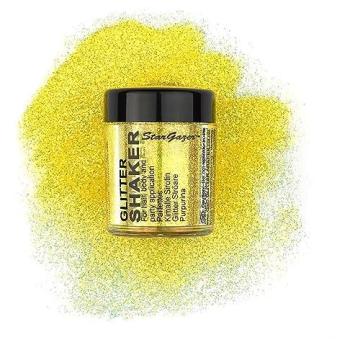 Neon Horizon Face Sparkle UV Yellow