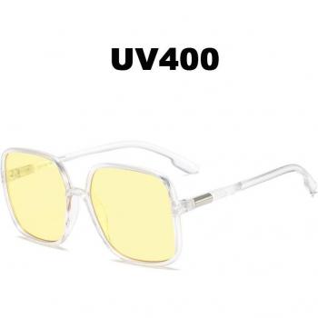 Oversized Square Anti-Blue Light Glasses Frames