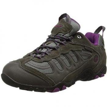 Hi-Tec - Penrith Low Waterproof, Zapatos de Low Rise Senderismo Mujer, Gris