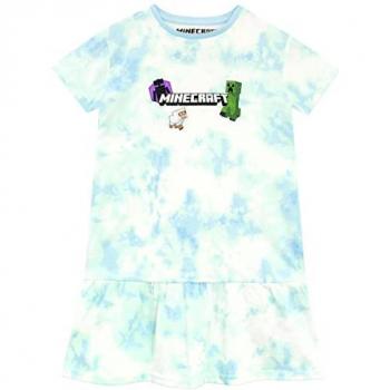 Minecraft Rainbow Vibes Tie‑Dye Gown
