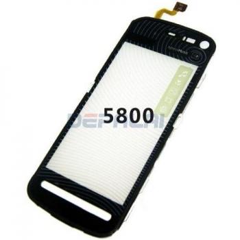 Panneau tactile verre antireflet pour Nokia 5800