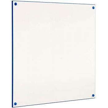 WriteOn 900 x 1200mm Blue Coloured Edge Whiteboard