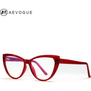 AEVOGUE Cat Eye Optical Frame Anti-Blue Light Glasses