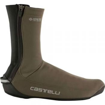 Cubrezapatillas Castelli Espresso GORE‑TEX INFINIUM™ Gris Asfalto XXL – Estilo y Seguridad