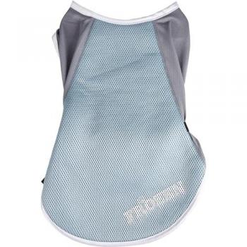 Flamingo Frosted Blue‑Grey Dog Coat – Size Large, 40 cm Body Length