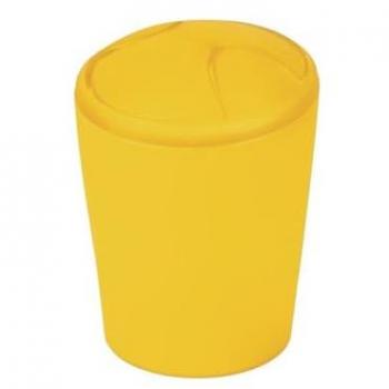 Spirella Kosmetikeimer Abfalleimer MOVE 2L Frosty Gelb