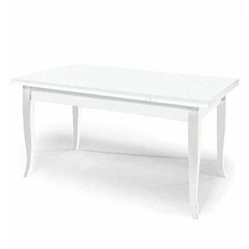 Tavolo Rettangolare Allungabile Bianco 90 X 180/230/280