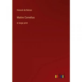 Balzac, Honoré de: Maitre Cornelius