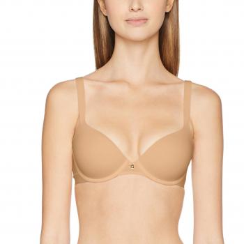 Triumph Body Make-Up Cott To WHP, Sujetador para Mujer, Beige, Talla 80C