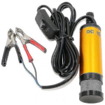 Kit Bomba Transferencia Combustible Diesel Aceite Agua 38mm Oro