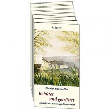 Behütet und getröstet: Leporello mit Bildern von Dieter Hecht