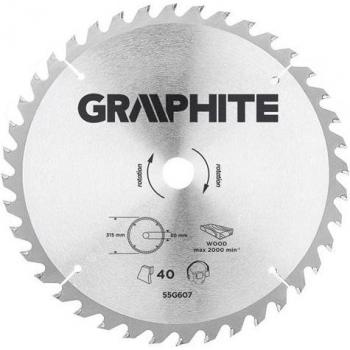 Lama per Sega Topex 315mm 40 Denti