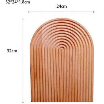 Beech Wood Dessert Plate