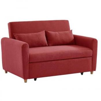Sofá Cama Multifuncional AYLA 2 Plazas - Rojo