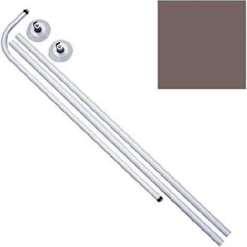 BARRA BAÑO CURVA 80X110-196 N.2 PLATA