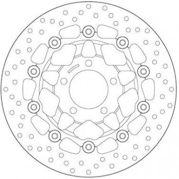 BREMBO 78B40820 Disque de frein moto