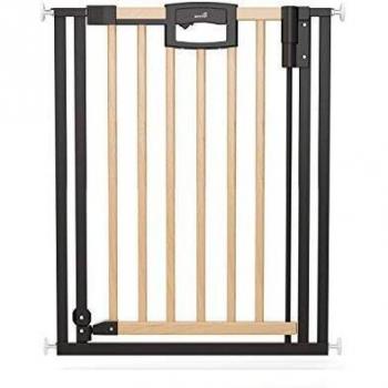 Geuther 2792+ Easylock Wood Plus Cancelletto per Bambini Naturale/Anthracite