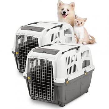 PETGARD 2er-Set Tierbox SKUDO 5 - Transport-Box für Hunde