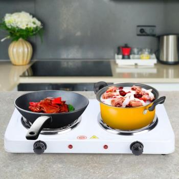 Electric Double Burner Stove