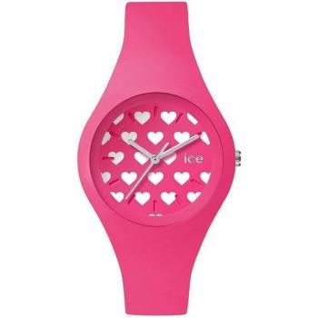 Ice Watch Pink Heart – Silicone Fluo, Femmes