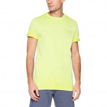 Superdry Herren T-Shirt Orange Label Low Roller Tee, Giallo