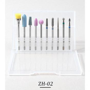 10 Pcs Electric Cuticle Clean Rotary Drill Bits