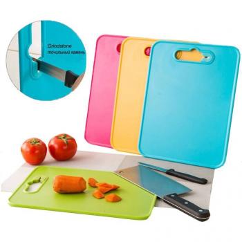 Folding Plastic Chopping Board with Non-slip Surface