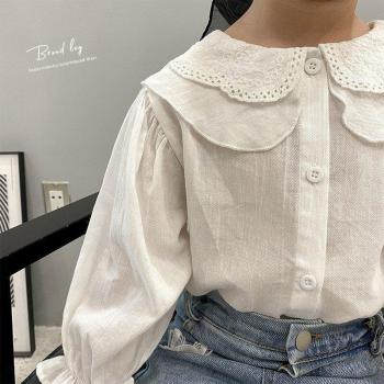 Haut ample en dentelle pour enfants