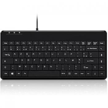 Perixx PERIBOARD-409 Wireless Mini Keyboard - 2xUSB 2.0 Hub - 315x147x21mm - No