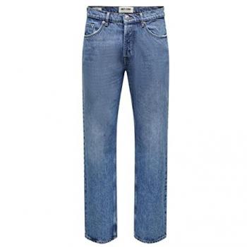 Jeans Only & Sons Edge Loose Fit 28 Blu Denim