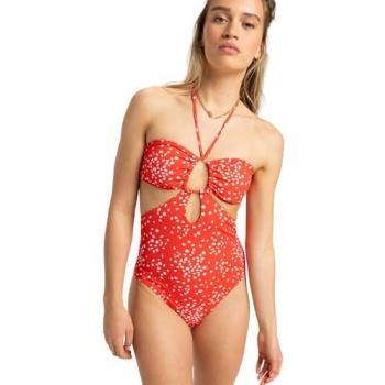 Roxy Costumi da bagno Beach Classics Rosso Ditsy L