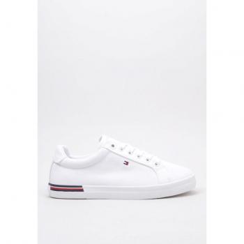 Tommy Hilfiger Low Top Damen Sneaker in Weiß, Größe 39
