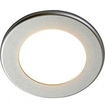 Arcchio Foco empotrado LED Joki plata 3000K redondo 11,5cm