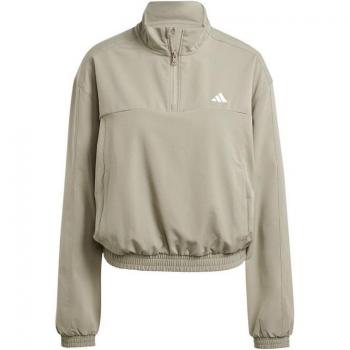 Chaqueta adidas aeroready train essentials con media cremallera mujer