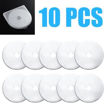 Patchwork Rotary Cutter Replacement Blades - 10 Pieces