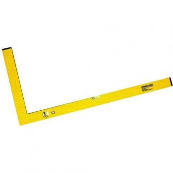 Equerre en aluminium 800x400mm 90G avec 2 libellen