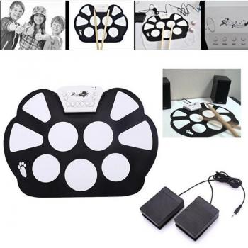 6Pcs USB Electronic Drum Practice Kit for Children