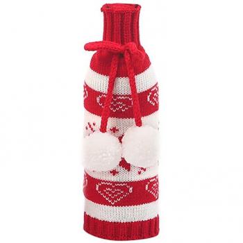 Suéter decorativo para botella de vino