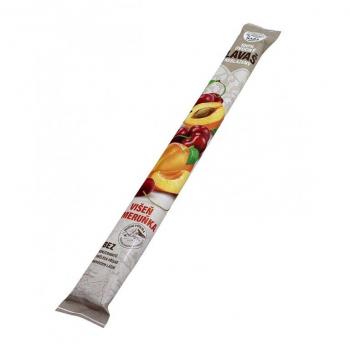 Osvěžující ovocné trubičky Lavaš VIĚC+MERUŇKA bez cukru 140 g