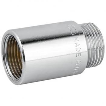 Cavaletto prolunga mf ottone cromo 1'' x 30 mm
